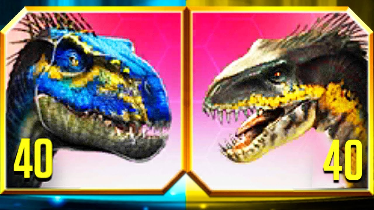 MAX INDORAPTOR GEN 2 VS INDORAPTOR GEN 1 🌍 Jurassic World: The Game - (New Super-Hybrid Battles)