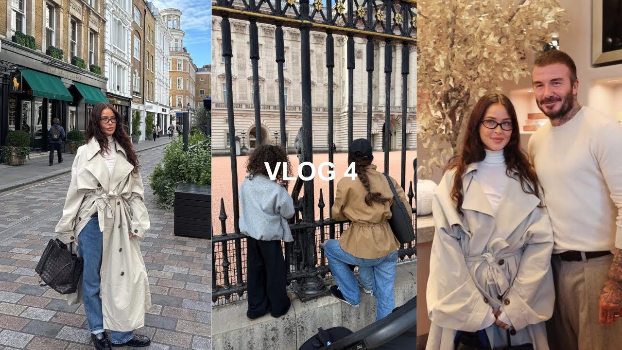 VLOG 4 — макияж, поездки, мероприятия, обеденные встречи
