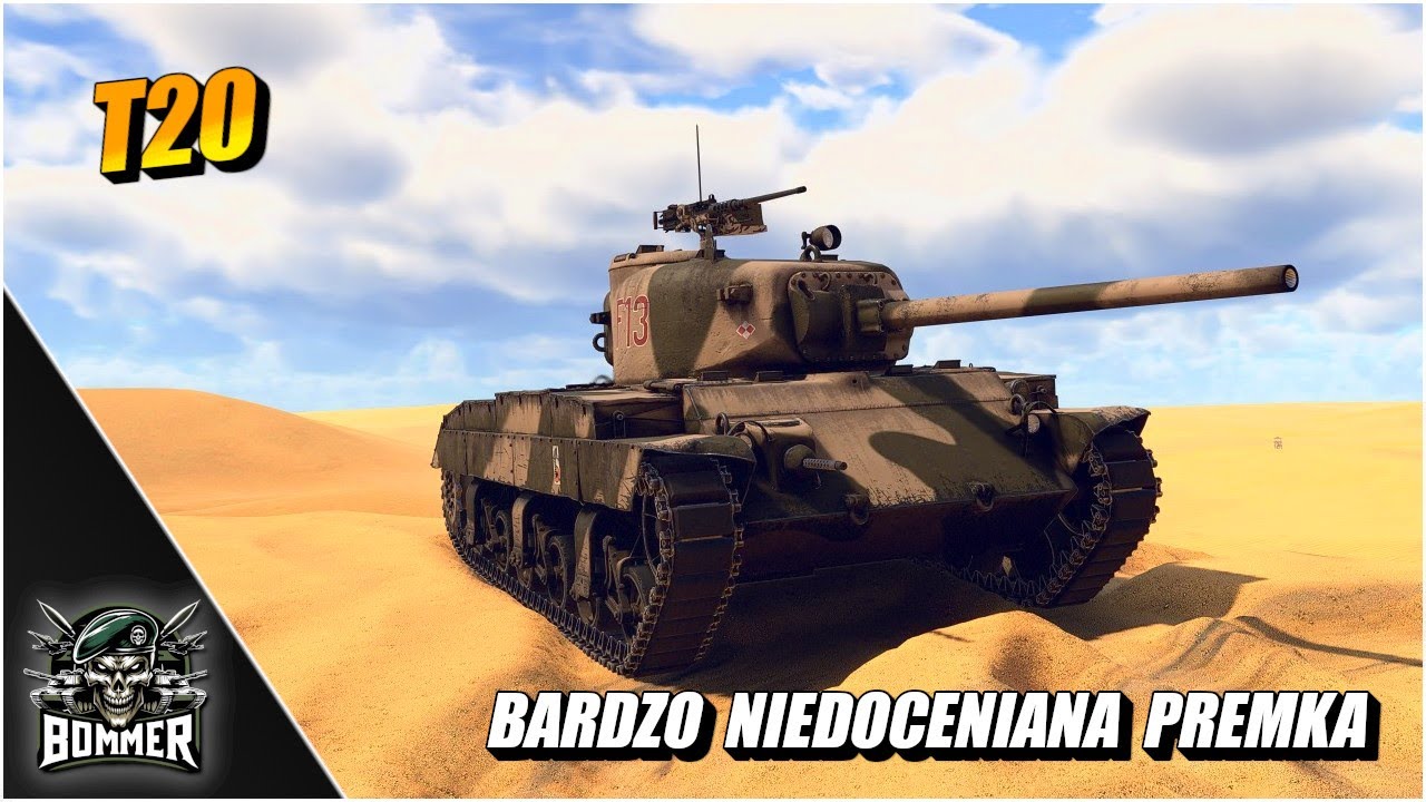 T20 Bardzo niedoceniany czołg || WAR THUNDER || PL