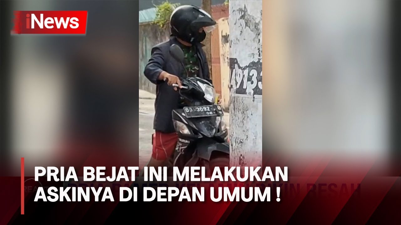 Kacau! Aksi Seorang Pria Eksibisionis di Makassar Viral di Media Sosial