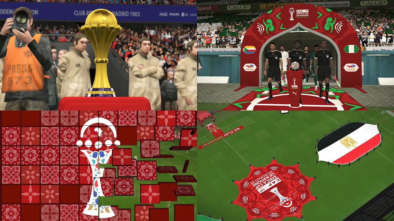 Africa Cup of Nations 2025 mod for pes 17|تحميل مود بطولة أمم أفريقيا 2025 لبيس 17
