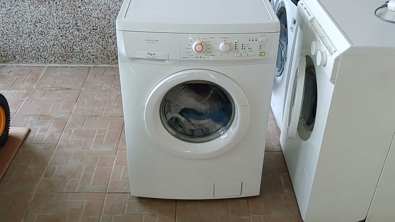 Rex-Electrolux RWP 10170 W - parte 1 - Ciclo cotoni a 90°
