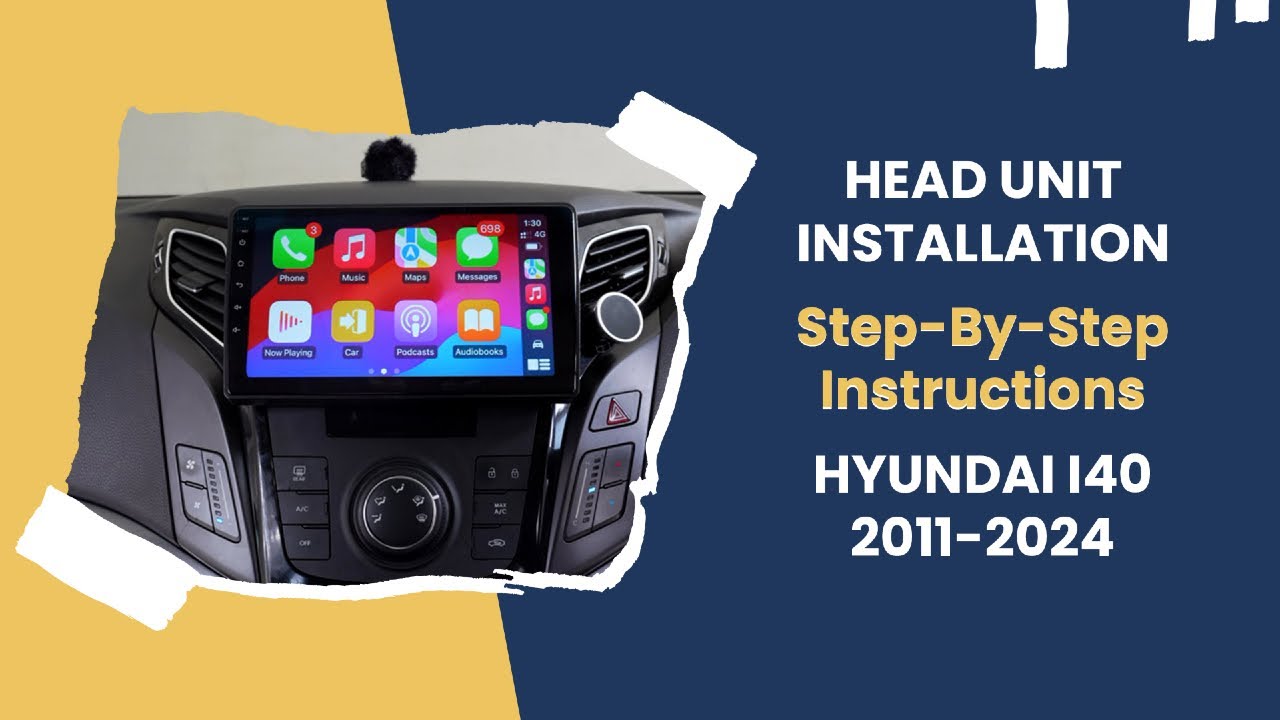 Hyundai i40 2011-2024 Hatchback Android Auto | Apple Carplay ⭐ Gtzone Head Unit Installation 2 Mins
