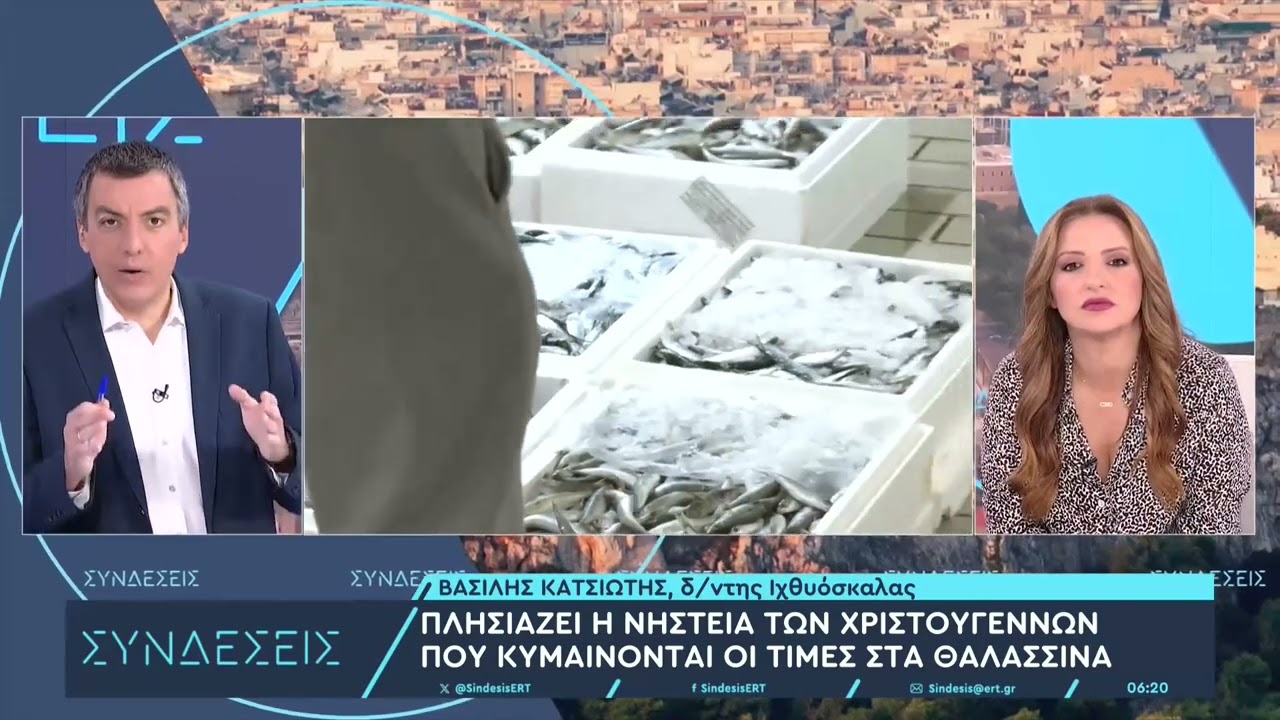 Ιχθυόσκαλα Κερατσινίου: Ποικιλία και τιμές ενόψει χριστουγεννιάτικης νηστείας