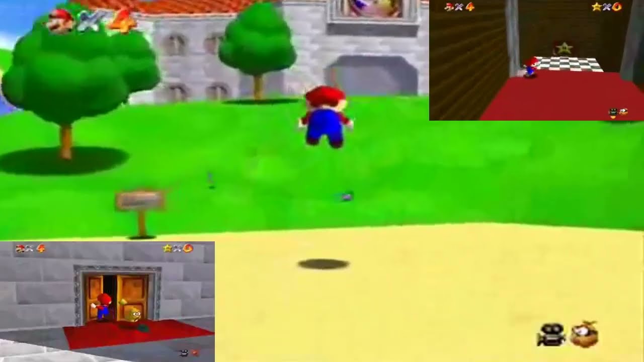 Super Mario 64 Speed Run (5:34) Has Sparta Madhouse ZE Remix (NO-BGM).