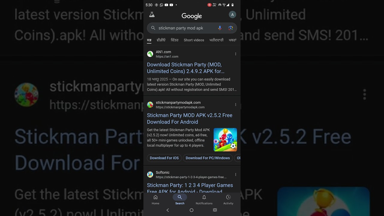stickman party hack