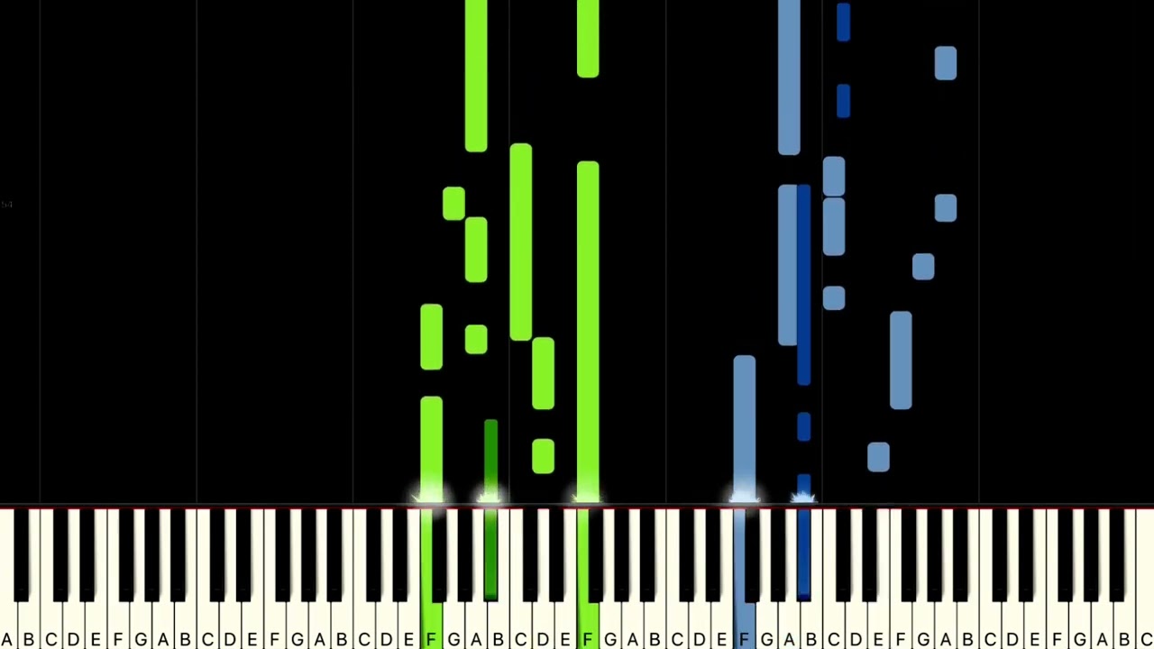 Spanish Ladies (Sea Shanty) | Piano Tutorial (Synthesia) by Paul Hankinson
