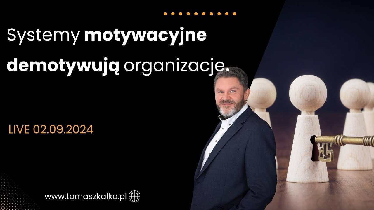 LIVE 02.09:Systemy motywacyjne demotywujace organizacje. Kiedy prowizje, a kiedy premie?