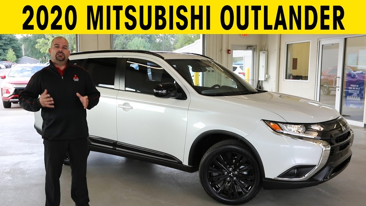 Внешний и внутренний обзор Mitsubishi Outlander 2020 года.
