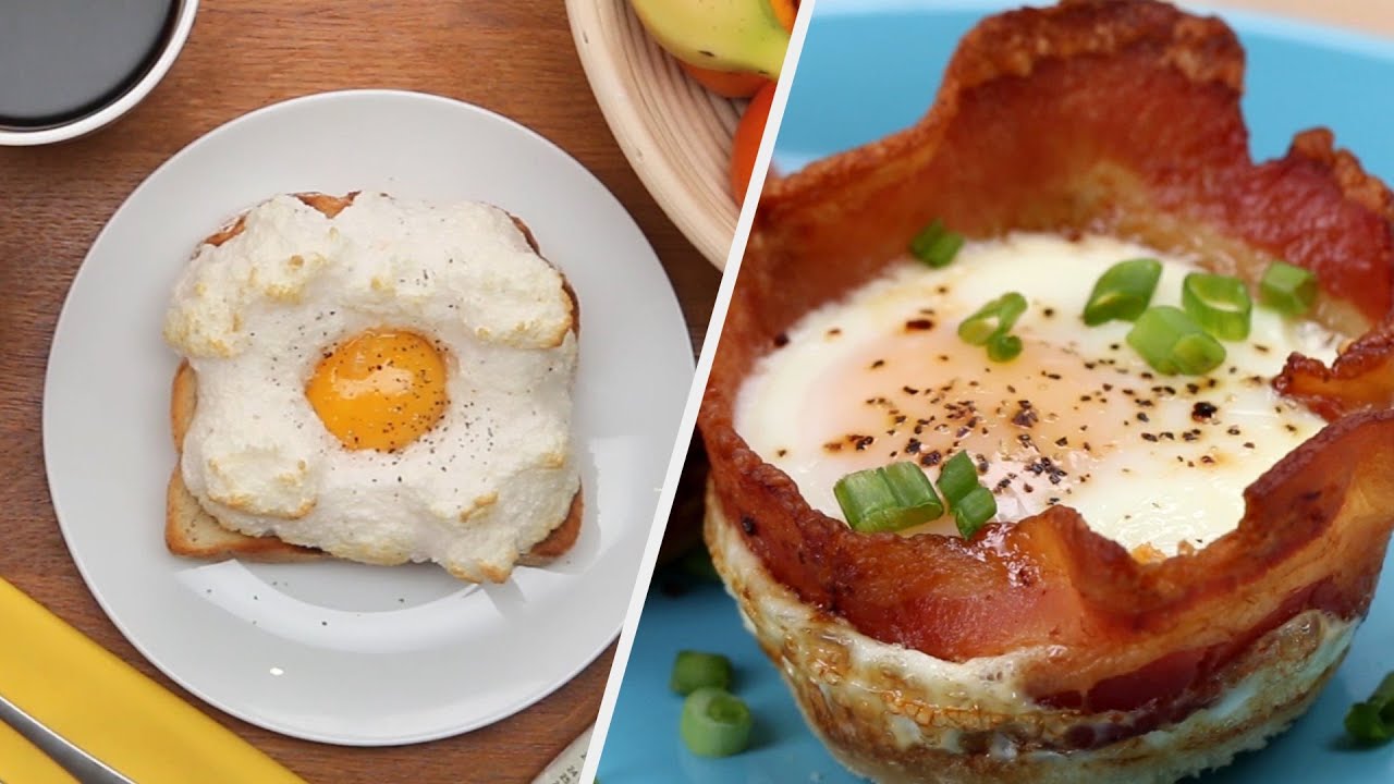 7 Easy Egg Recipes For All-Day Breakfast • Tasty Recipes
