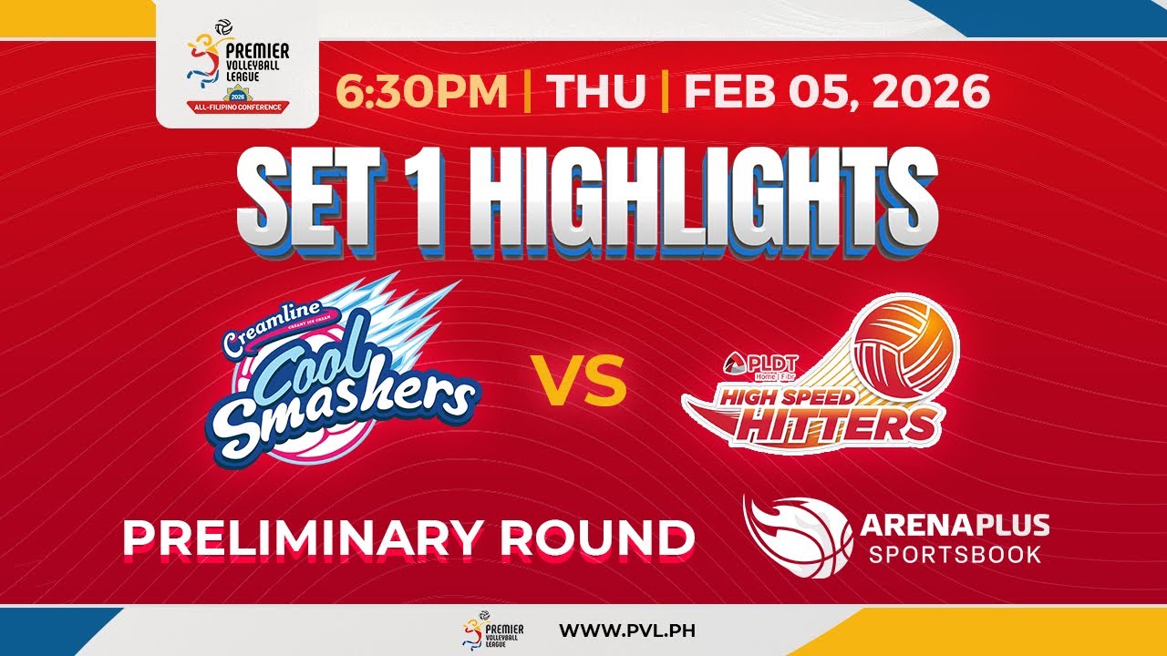 Creamline vs. PLDT - 1st Set Highlights