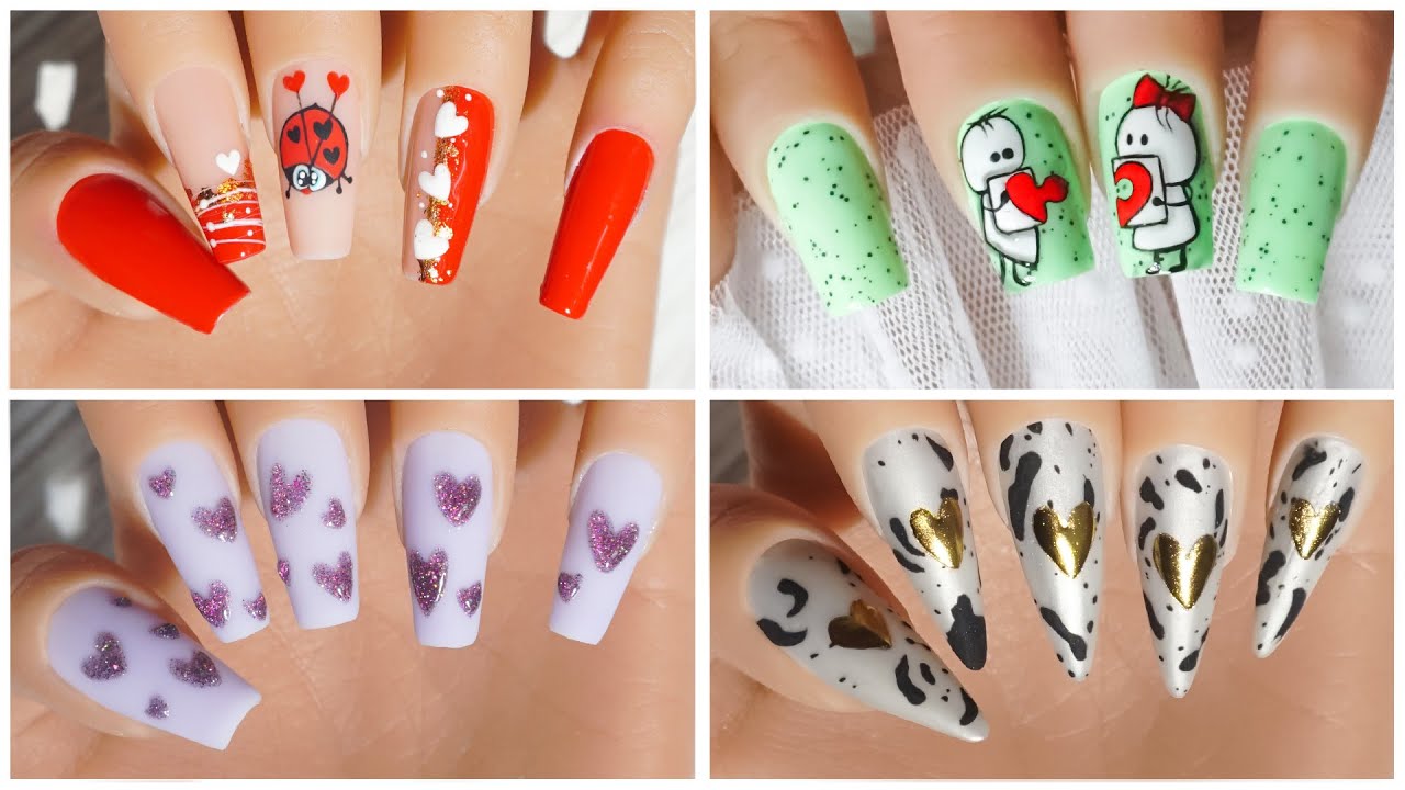 Simple Valentine’s Day Nail Art Ideas  💅❤️ | Easy & Romantic Designs 2026| Cute Nails 💖
