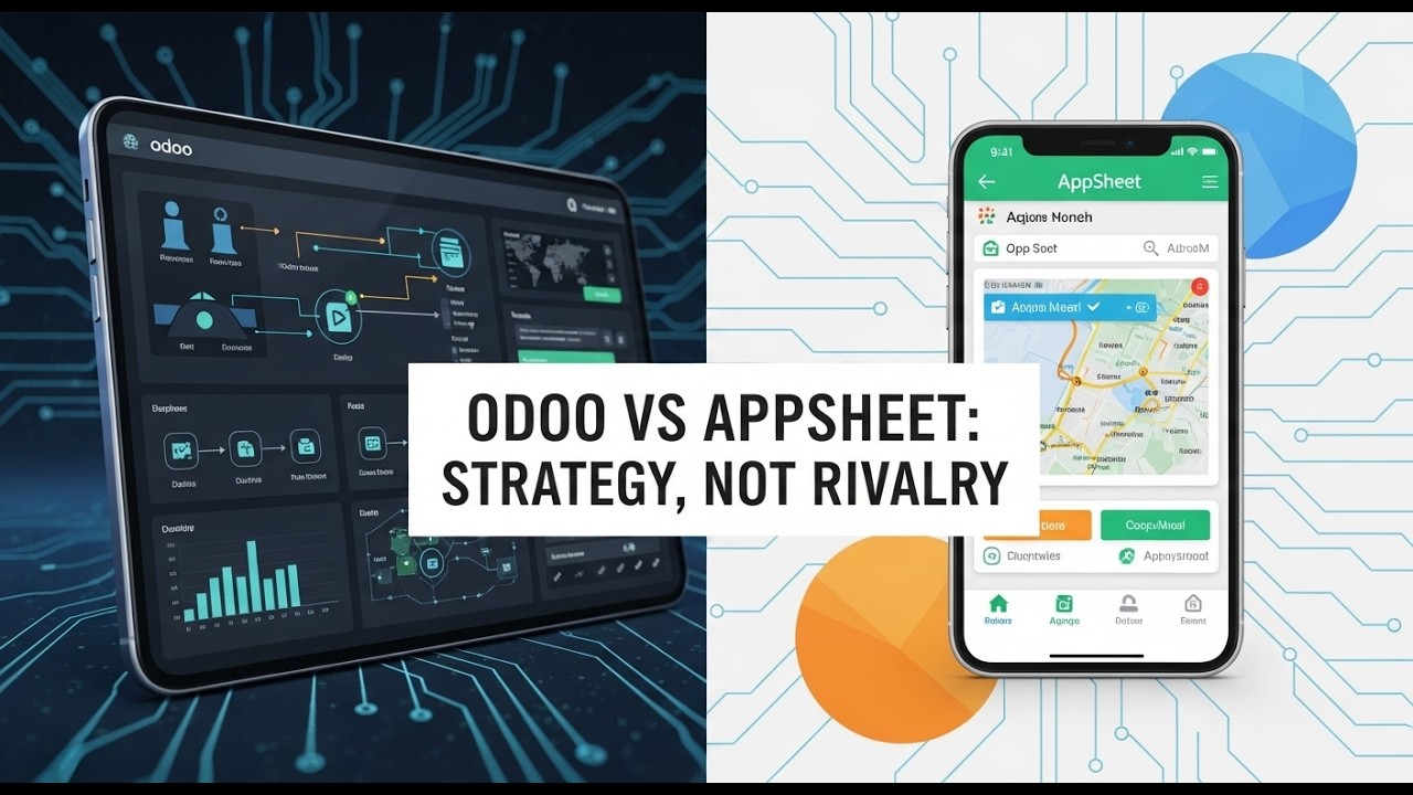 Oddo vs AppSheet: Strategy, not rivalry