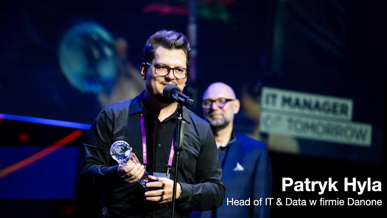 Patryk Hyla   Zwycięzca IT Manager of Tomorrow 2024