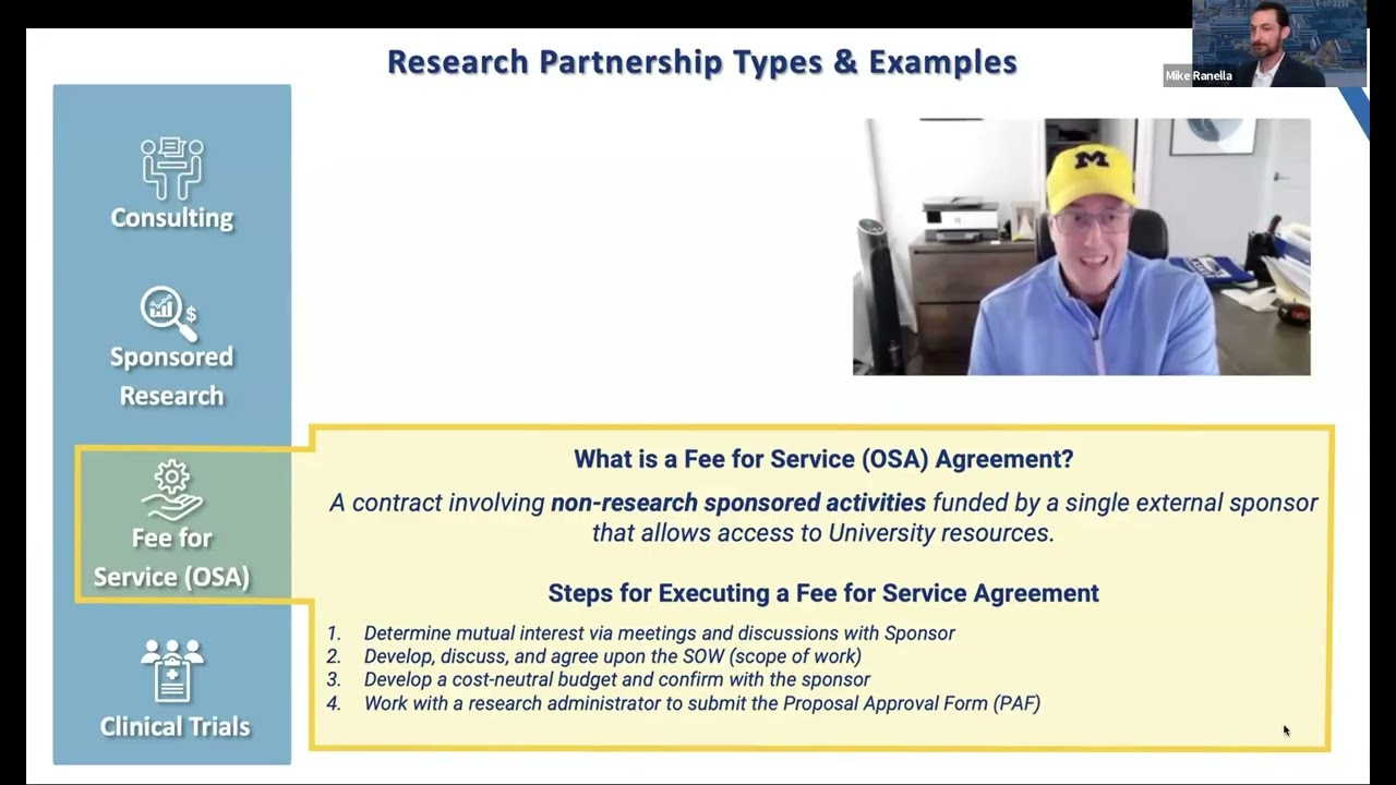 Industry Funding: Finding the Win-Win Partnership