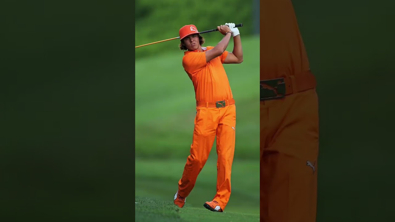 Rickie Fowler Orange Outfits #golf #golfoutfits
