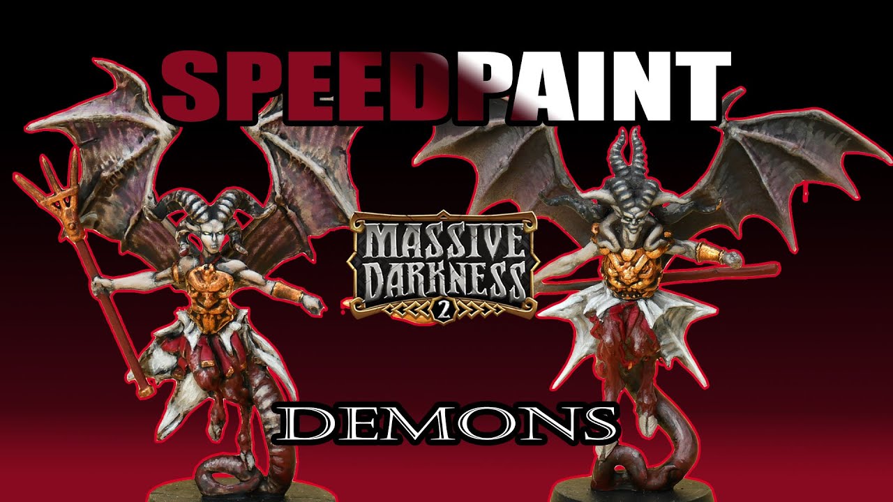 MASSIVE DARKNESS 2 Kinda Speedpaint- Demon Mob