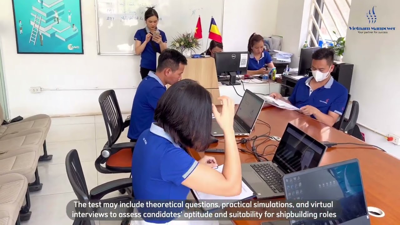 Vietnam Manpower supplies shipbuilders for shipyard factory in Lithuania (12-13/07/2023)