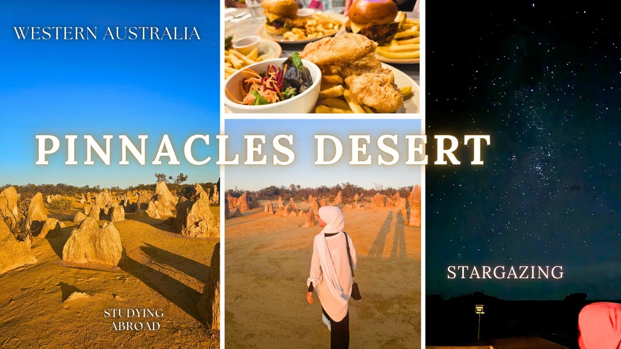 Sunset & Stargazing at the Pinnacles Desert, Western Australia|Studying Abroad, Koalas&Kangaroos🇦🇺🇲🇦