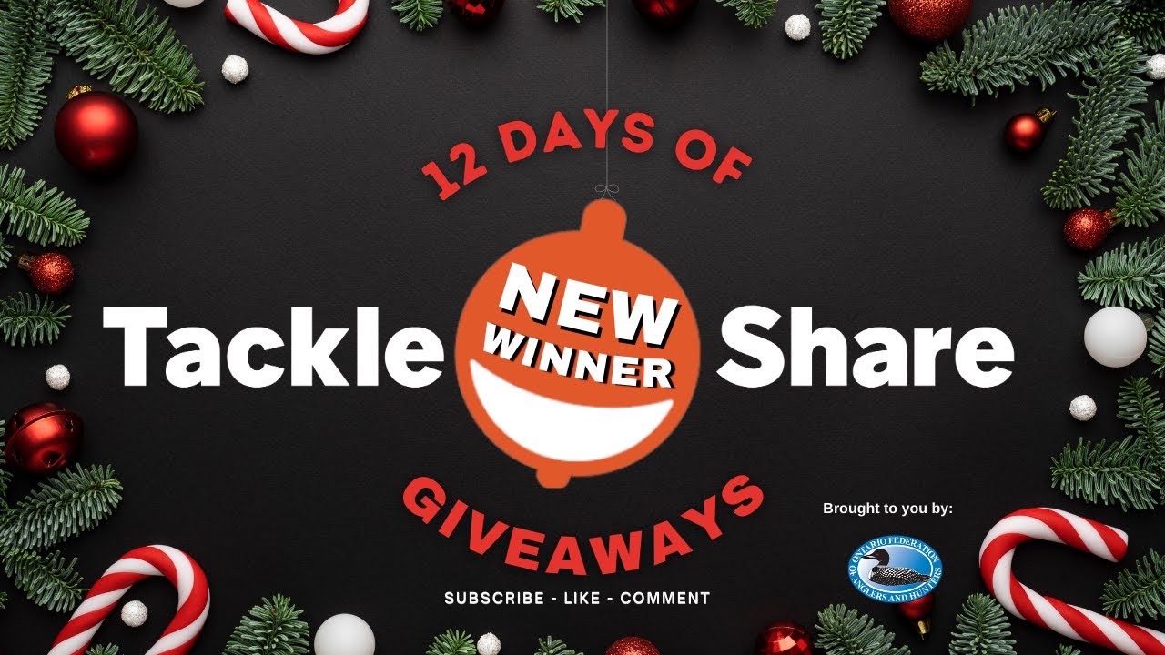 UNCLAIMED PRIZES - 12 Days of TackleShare Giveaways (2023) UPDATE - Day 2