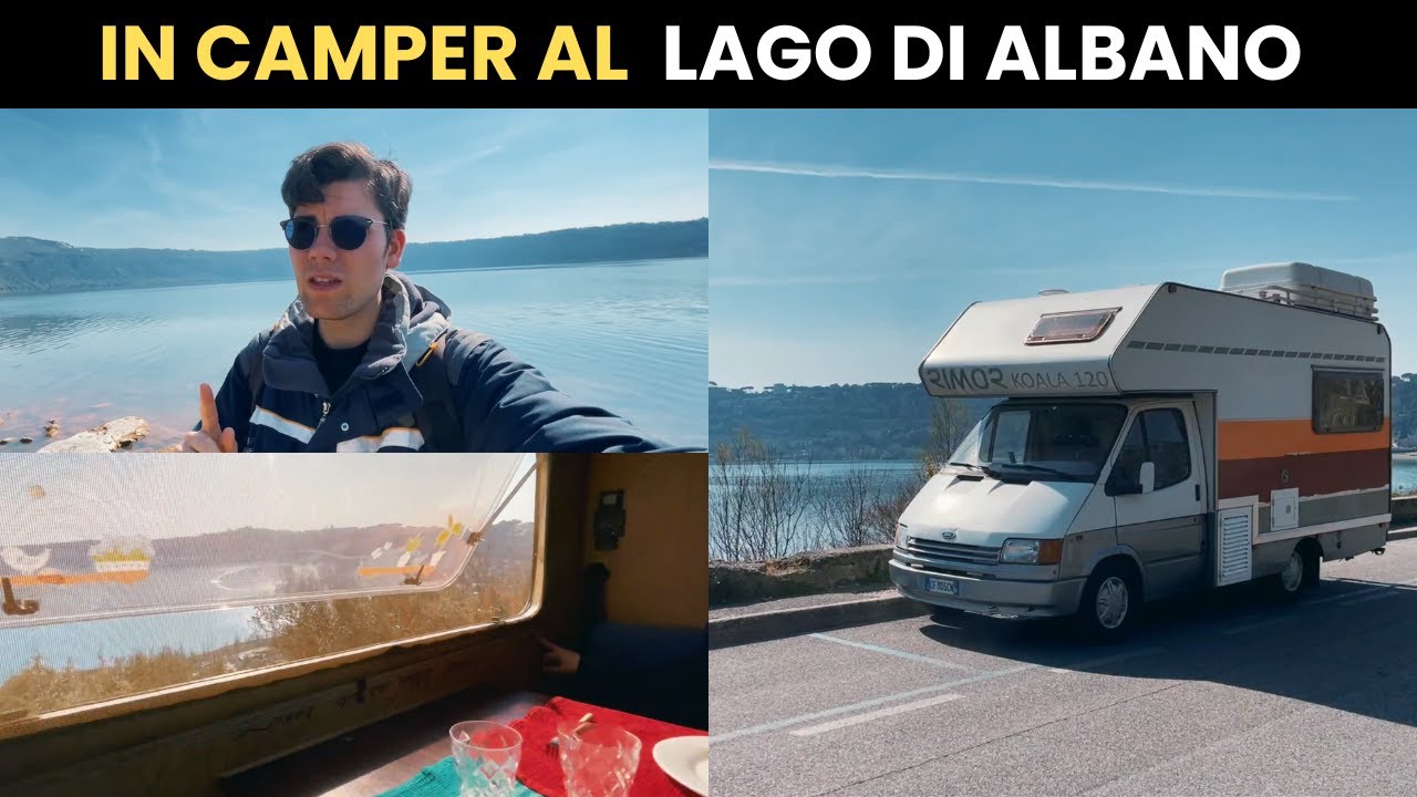 Lago di Albano in camper | Ep. 3 #camperlife