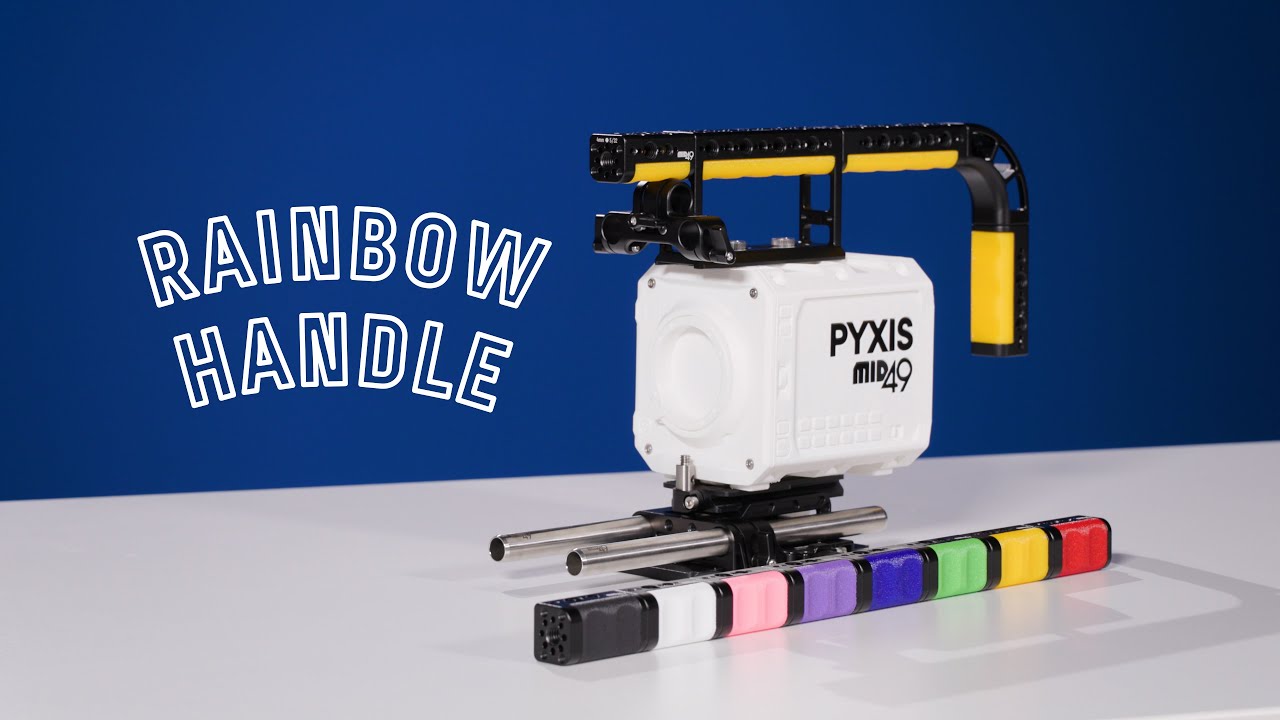 Rainbow Top Handle for Professional Cinema Cameras