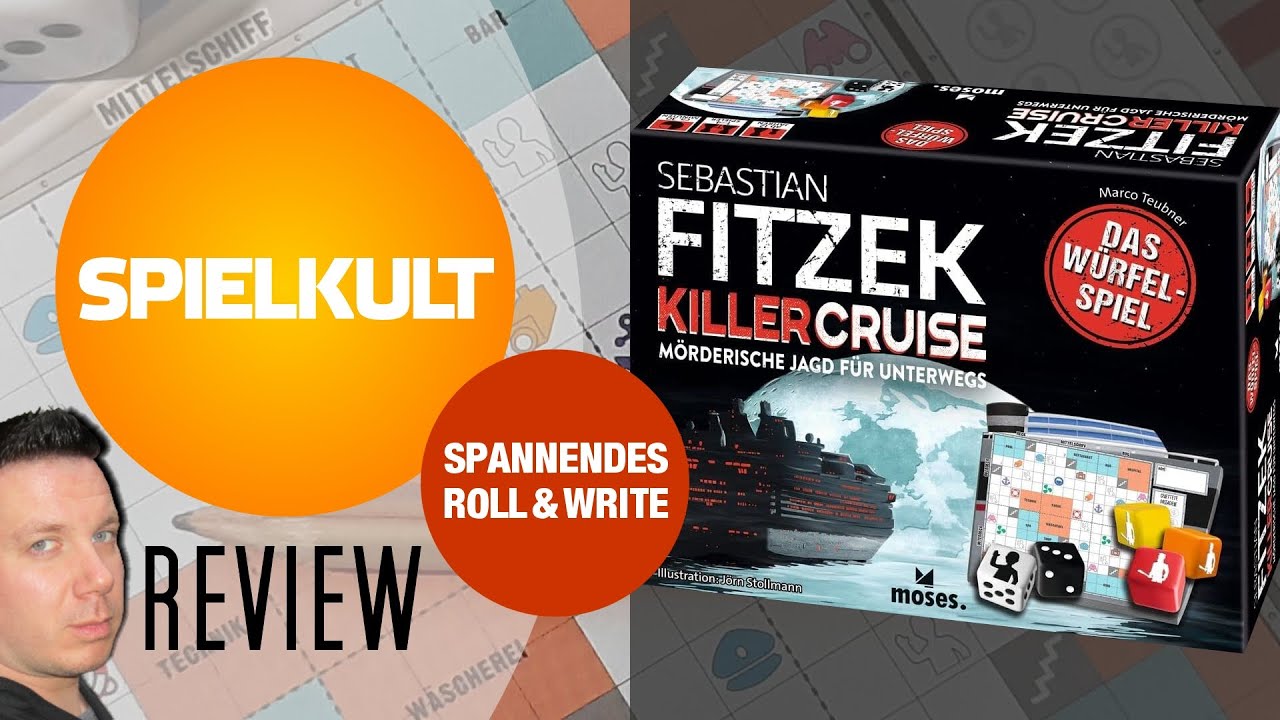 Sebastian Fitzek Killercruise: Das Würfelspiel // Regeln & Meinung