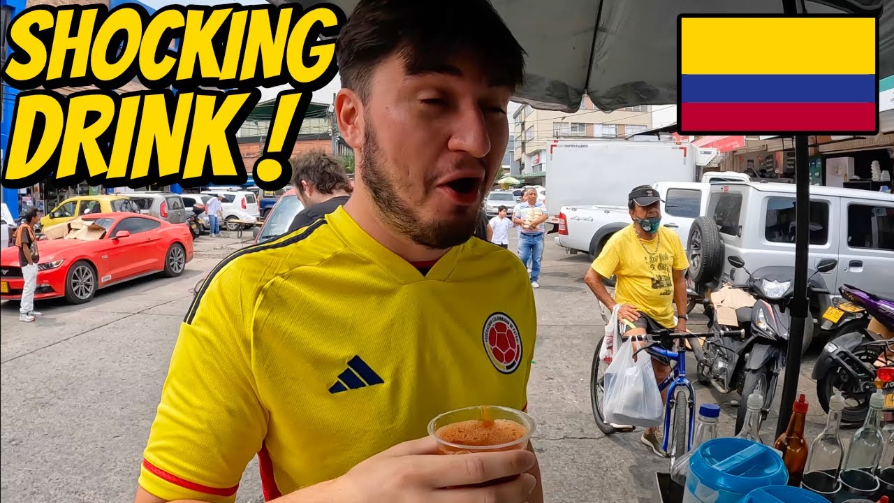 Colombians Convinced Me To Drink This! 🇨🇴 (Crazy Street Food Tour in Cali)