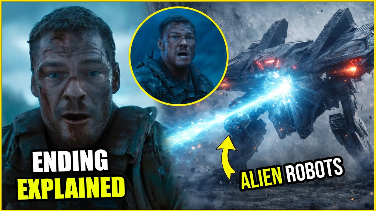 WAR MACHINE Ending Explained In Hindi | Story Breakdown + What Are Alien Robots ?