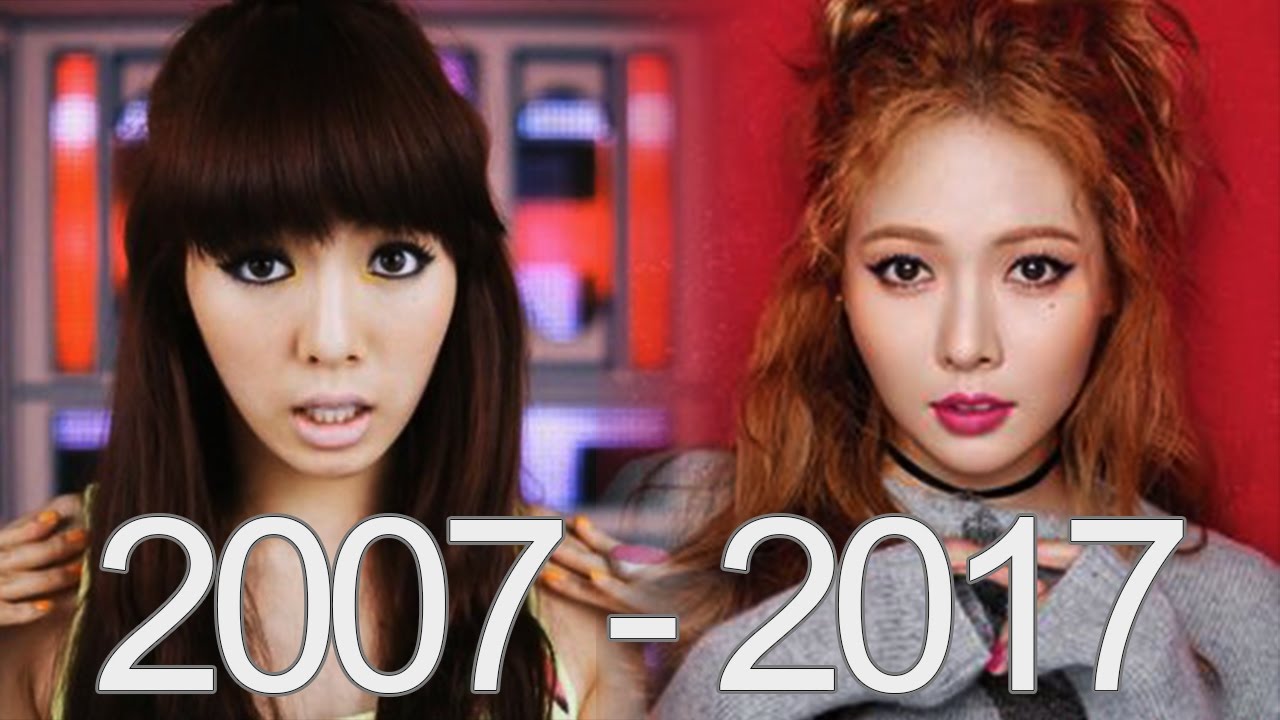 HYUNA Full Evoulution 2007 - 2017 (All Bands)