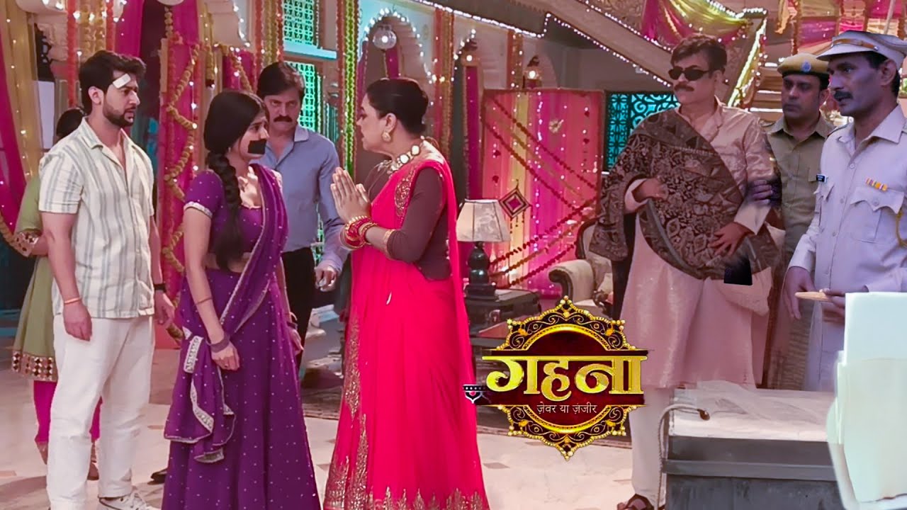 Gehna Zevar Ya Zanjeer ||  Kaka Is Arrested, Bua Ji Say Sorry To Gehna || ON LOCATION