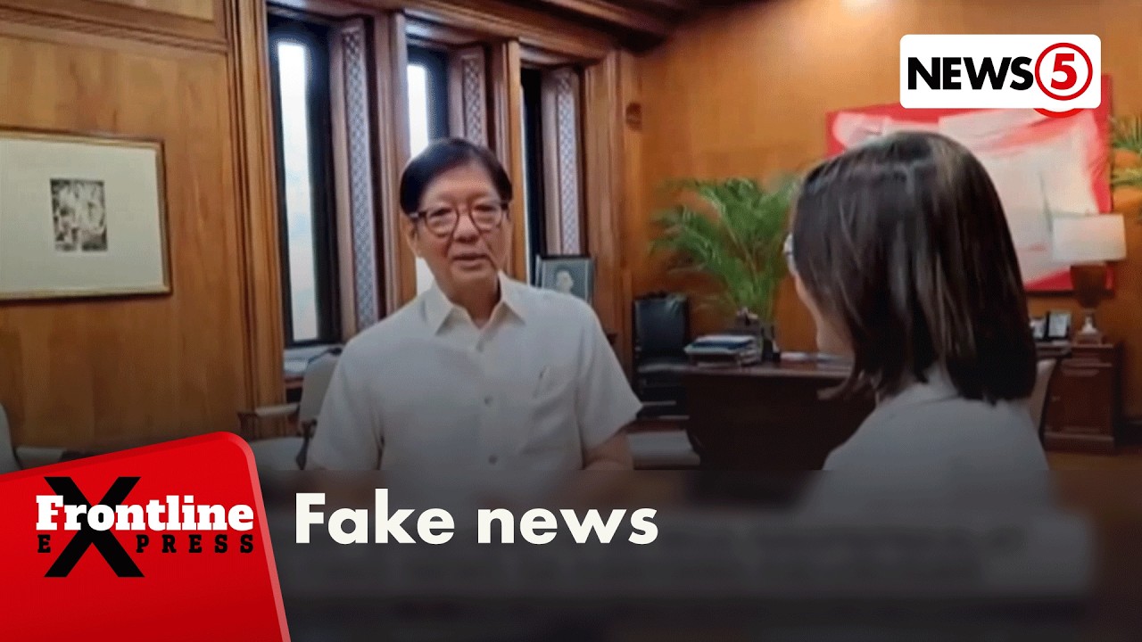 PBBM, bumuwelta sa mga nagpapakalat ng fake news ukol sa kanyang kalusugan | Frontline Express
