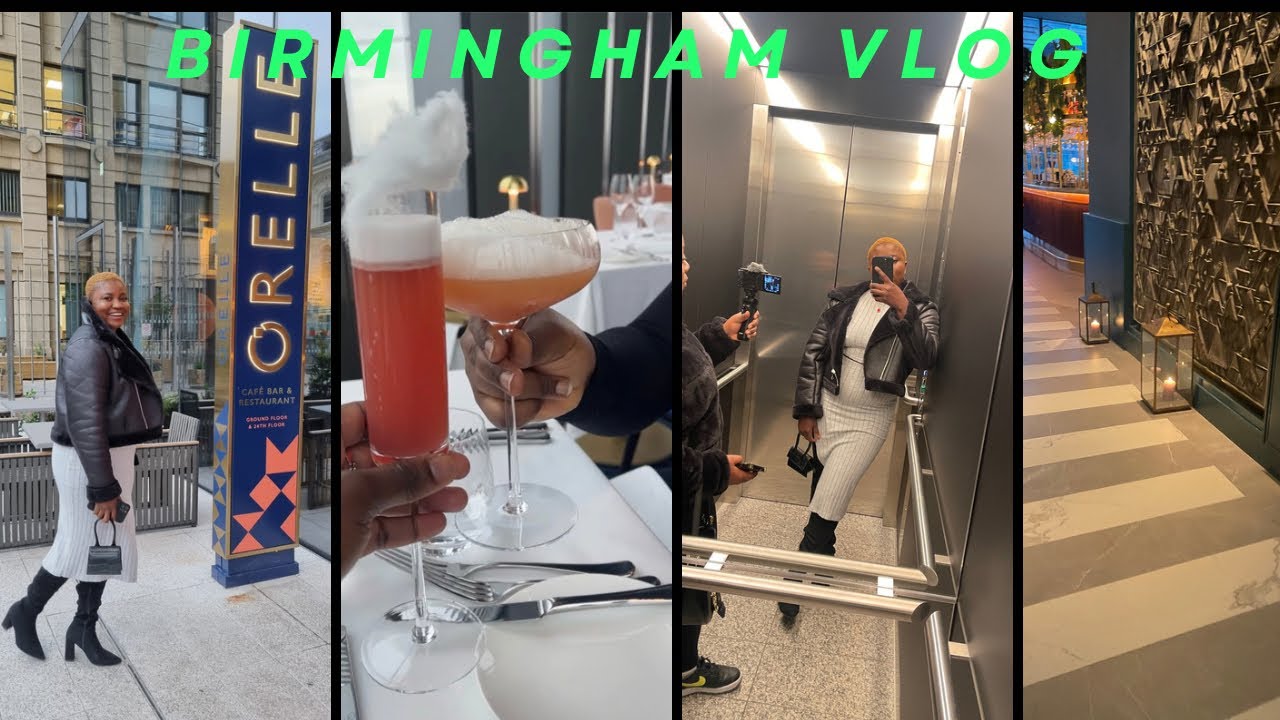Birmingham vlog: Solo Date with my Baby|orelle Restaurant#solodate#foodie#tryingnewthings