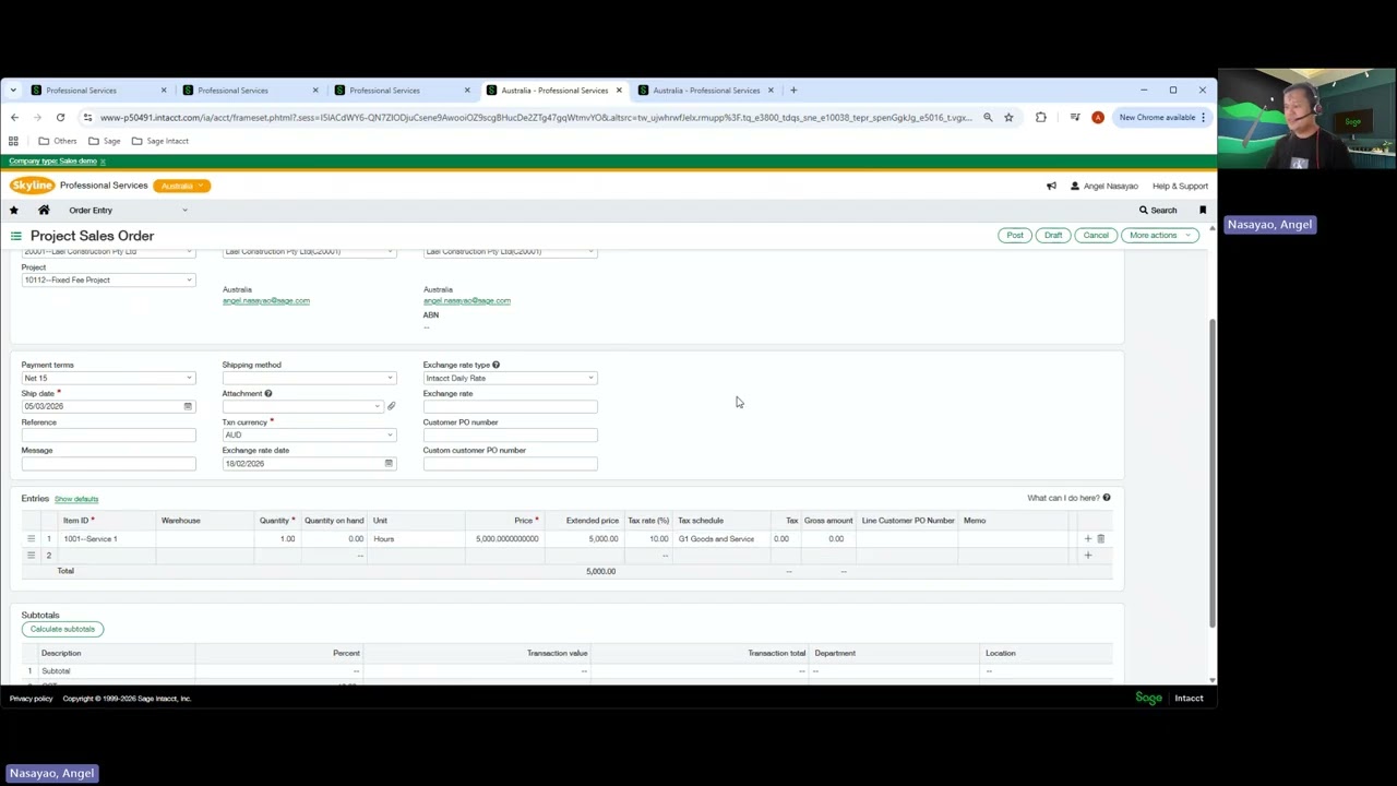 Copy Customer PO Number from Sales Order to Sales Invoice through Project Generate Invoices