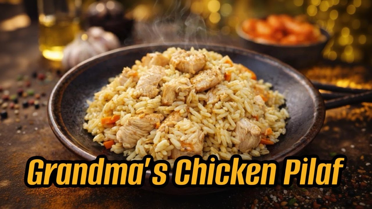 Grandma’s Chicken Pilaf | Easy Homemade Recipe (Taste of Childhood)