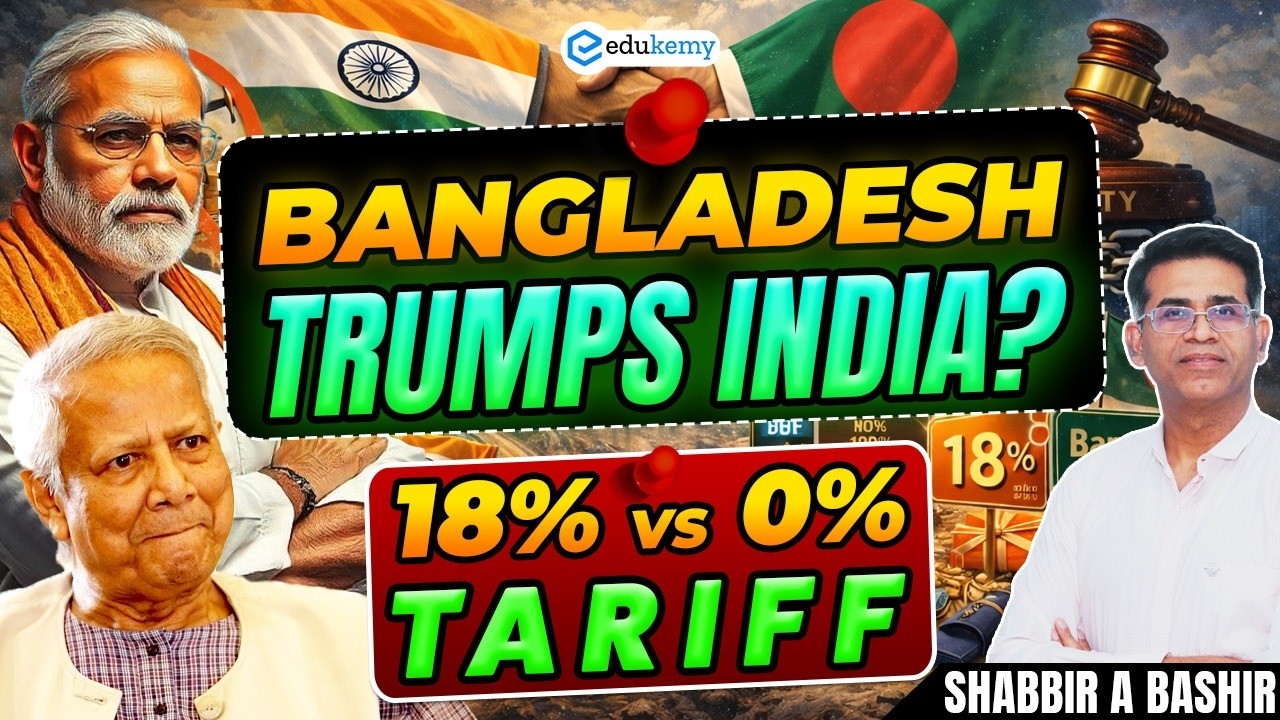 💼🔥 India Forced to Buy $500B from US? Shabbir Sir Breaks It Down | UPSC