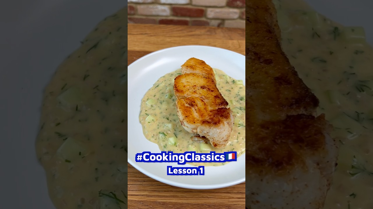 Cooking classics | Dice a shallot and make a butter sauce | #classicfrench #recipe #frenchfood #food