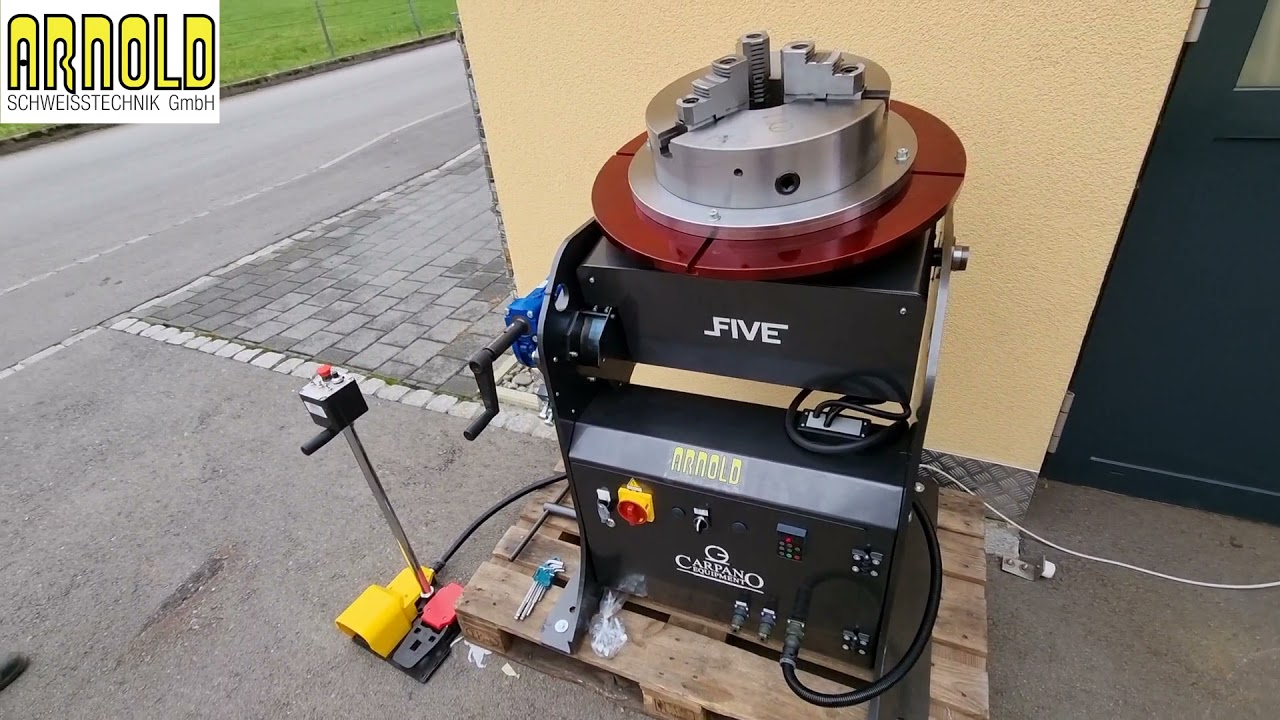 Carpano Drehtische fürs Schweissen - Automation