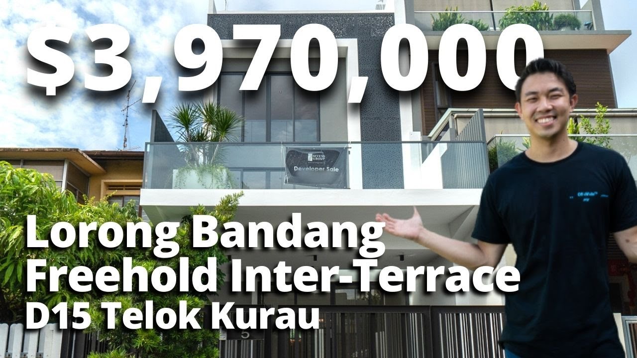 Freehold New Modern 5 Bedder 3 Storey plus lift on Lorong Bandang Ep.62 D15 Telok Kurau SS Home Tour