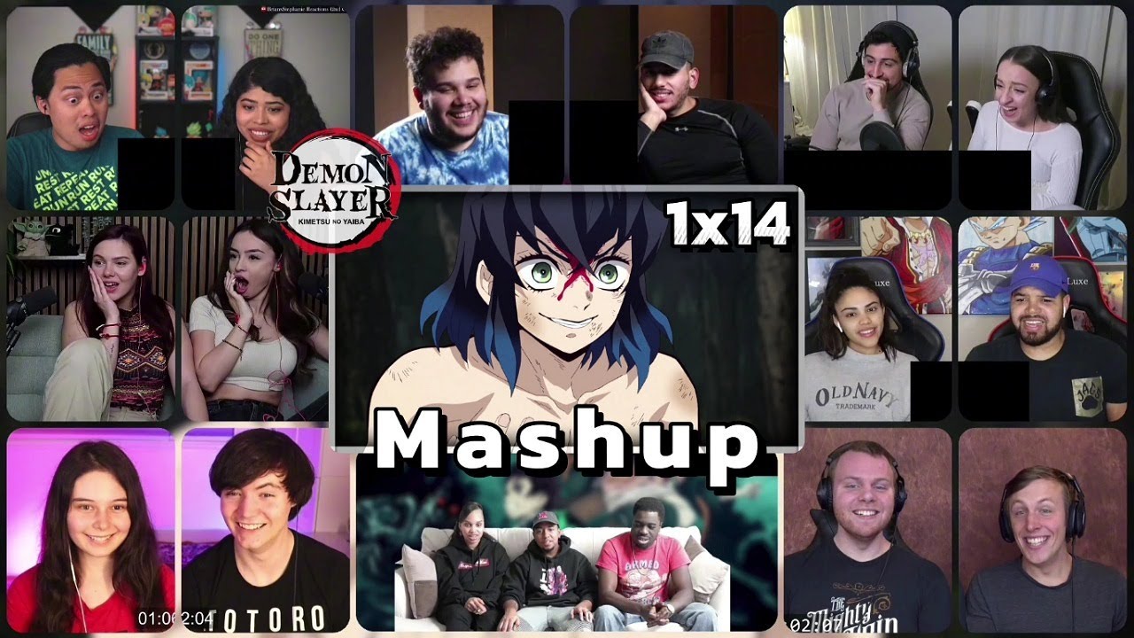 Demon Slayer Season 1 Ep 14 | Best Reaction Mashup – The Team Forms | 鬼滅の刃