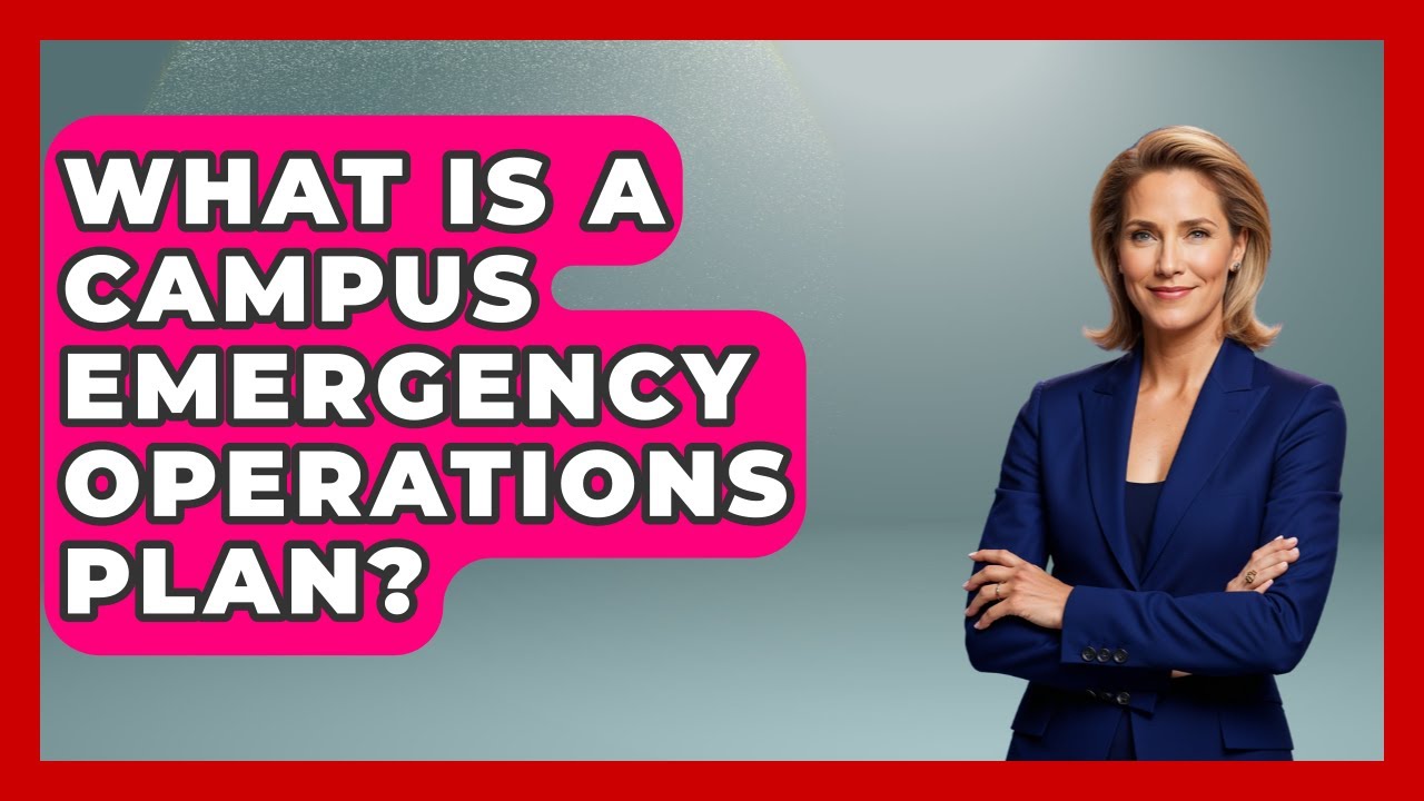 What Is A Campus Emergency Operations Plan? - The College Explorer