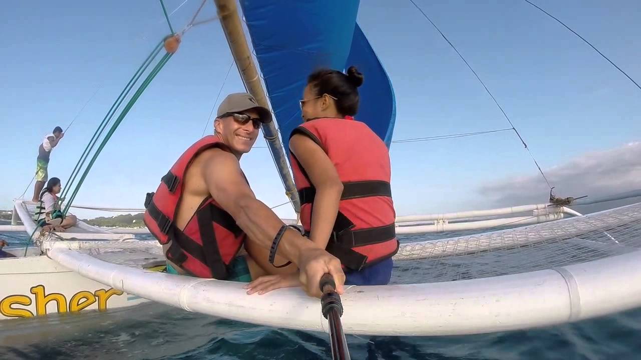 Sailing in Boracay