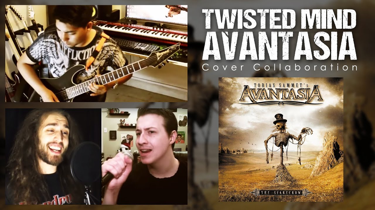 Twisted Mind - Avantasia (Cover David Olivares Ft Ryan Strain & Yannis Papadopoulos)