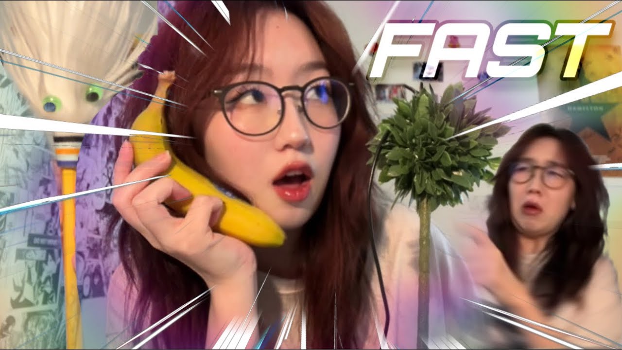 FAST AGGRESSIVE & CHAOTIC ASMR 🥴✨aka Fufu w/ ZERO brain cells 🌝(CV for Kyleigh)