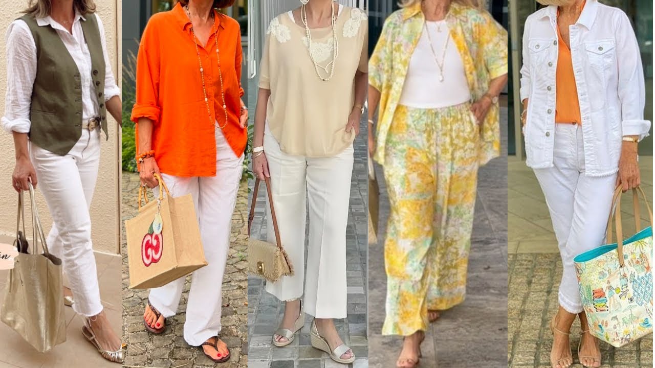 ATUENDOS  COMBINACIONES de ROPA PARA MUJERES MADURAS que harán VERTE MAS ATRACTVA y REJUVENECIDA