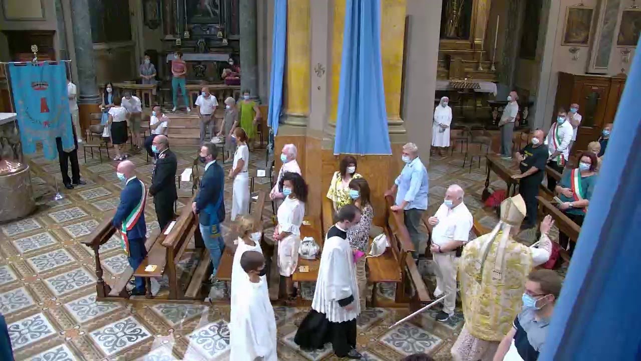 In diretta dalla  Chiesa di Castiglione D’Adda