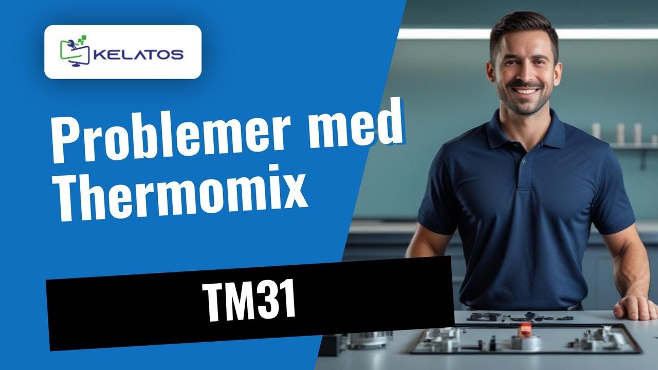 Har din Thermomix TM31 problemer med panelet? 🔧 Udskiftning af panel og kop