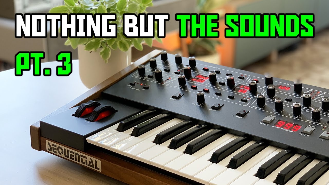 Sequential Prophet 6 - All the factory patches (no talking) #3