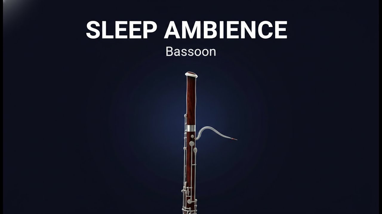 Bassoon Ambience for Deep Sleep & Nervous System Calm