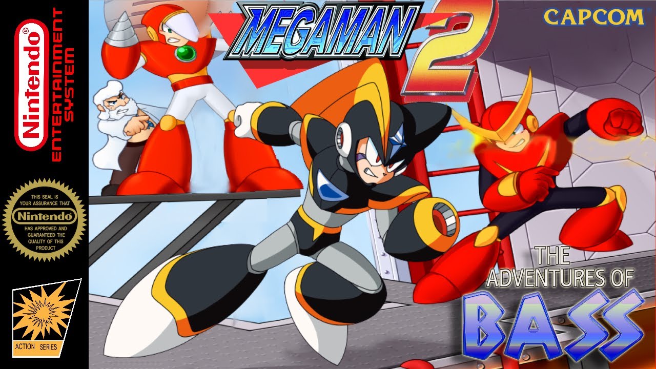 Mega Man 2: The Adventure of Bass 2 (Hack) NES + Speed Patches
